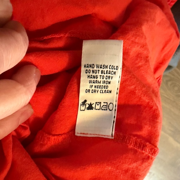 Red eyelet Dress - Picture 5 of 6